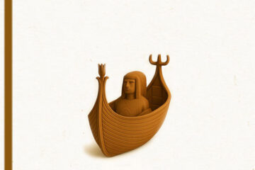 Une barque égyptienne pour illustrer les origines, les temps anciens